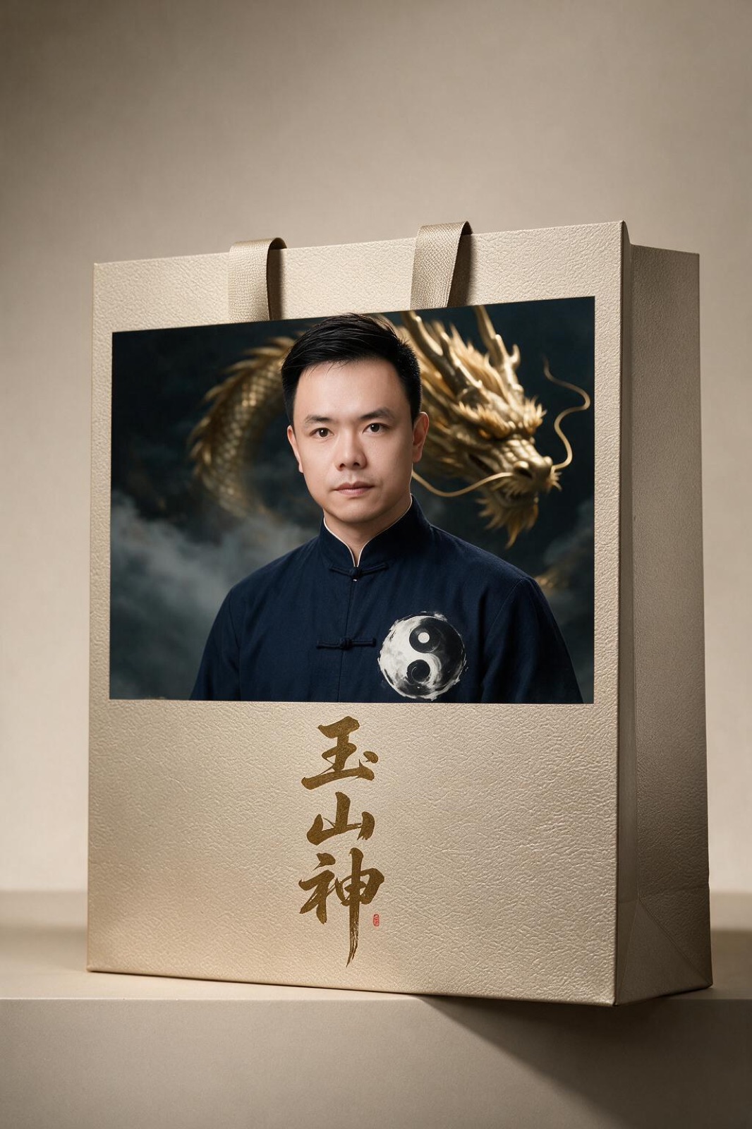 玉山神手提袋效果图